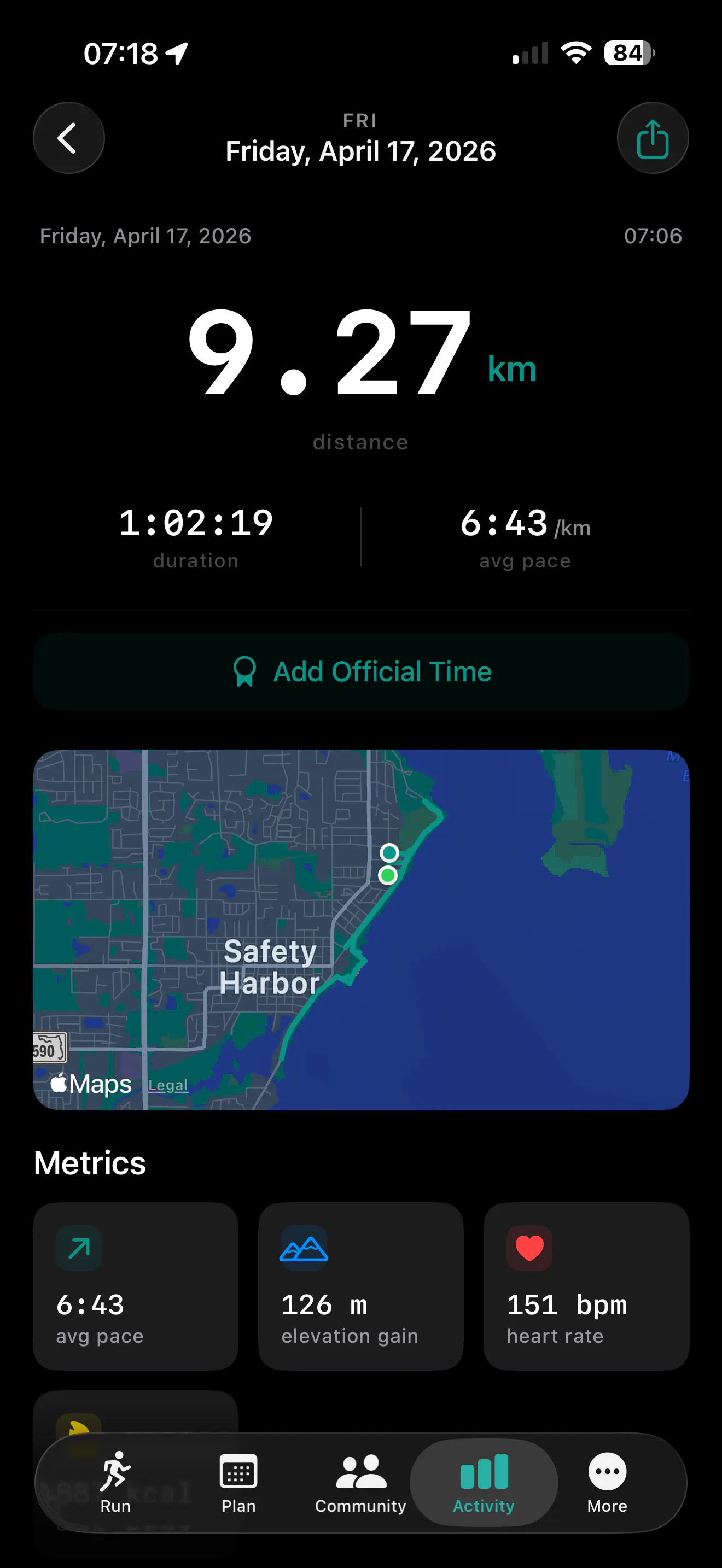 Cursa — Run tracking and training app gallery image