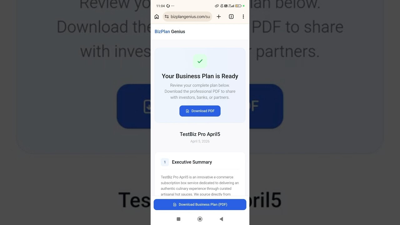 BizPlan Genius gallery image