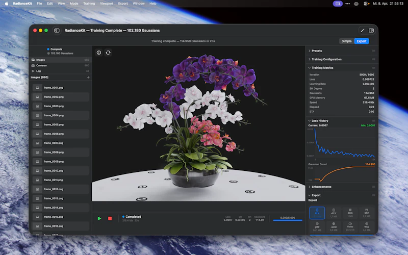 RadianceKit screenshot 2