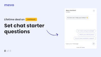 mevo: create chatbots easily gallery image