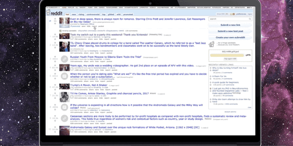 Space for Chrome Image