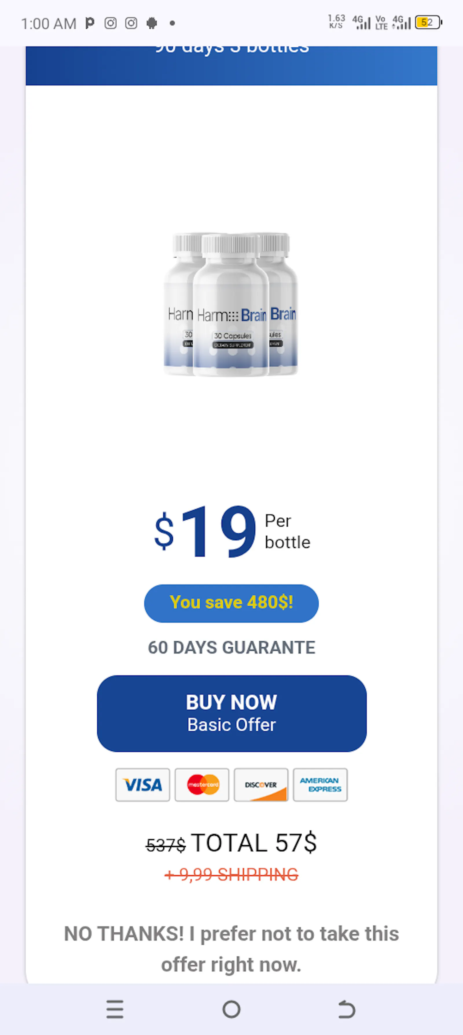 Harmo brain boost screenshot 1