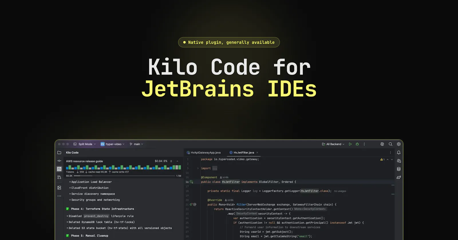 Kilo Code for JetBrains screenshot 2