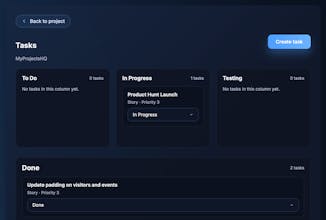 MyProjectsHQ gallery image