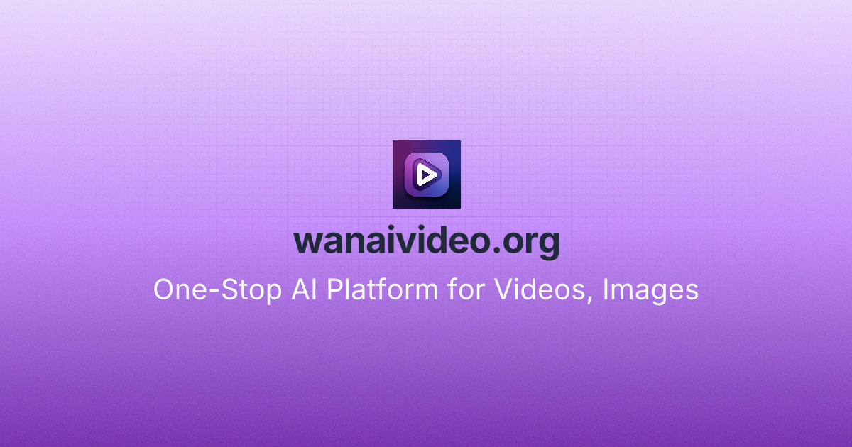 Wan AI gallery image