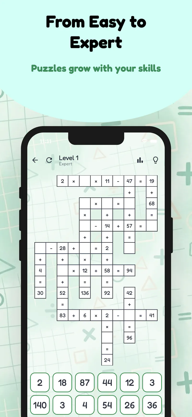 Mathrid - Number Crossword screenshot 6