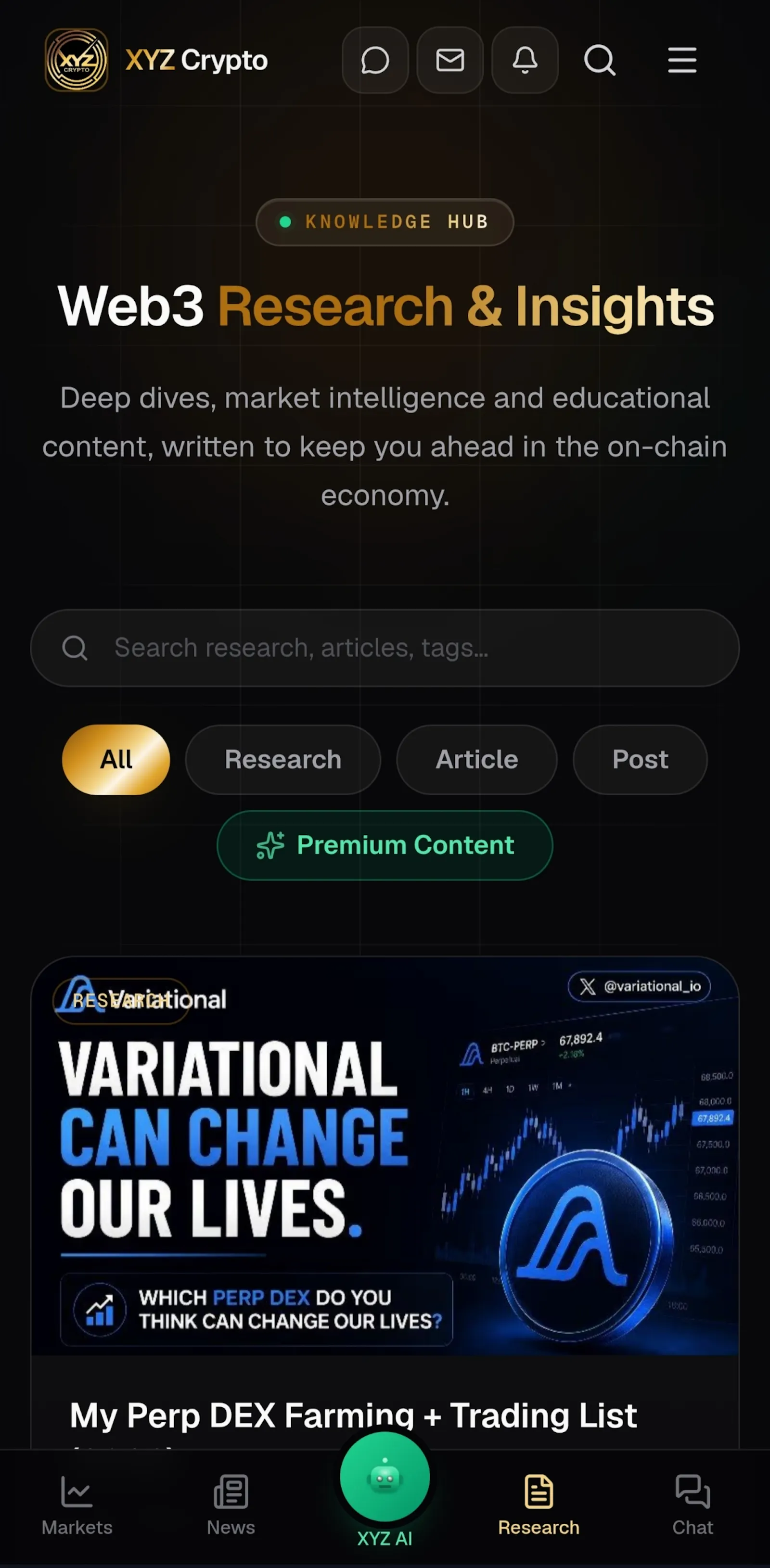 XYZ Crypto screenshot 3