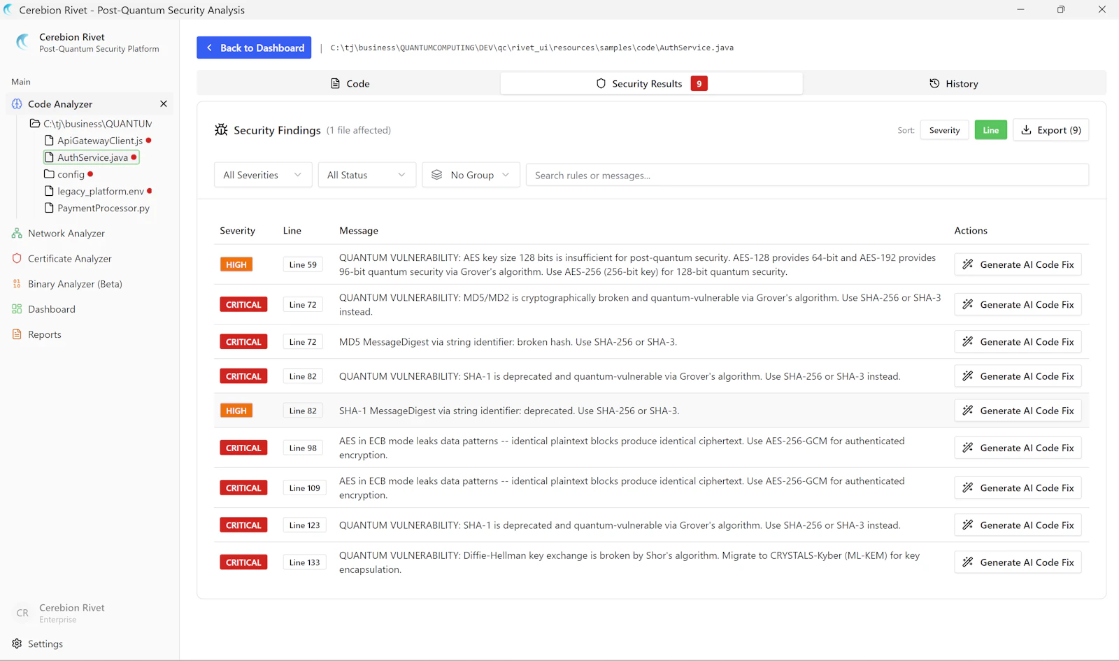 Cerebion Rivet screenshot 4