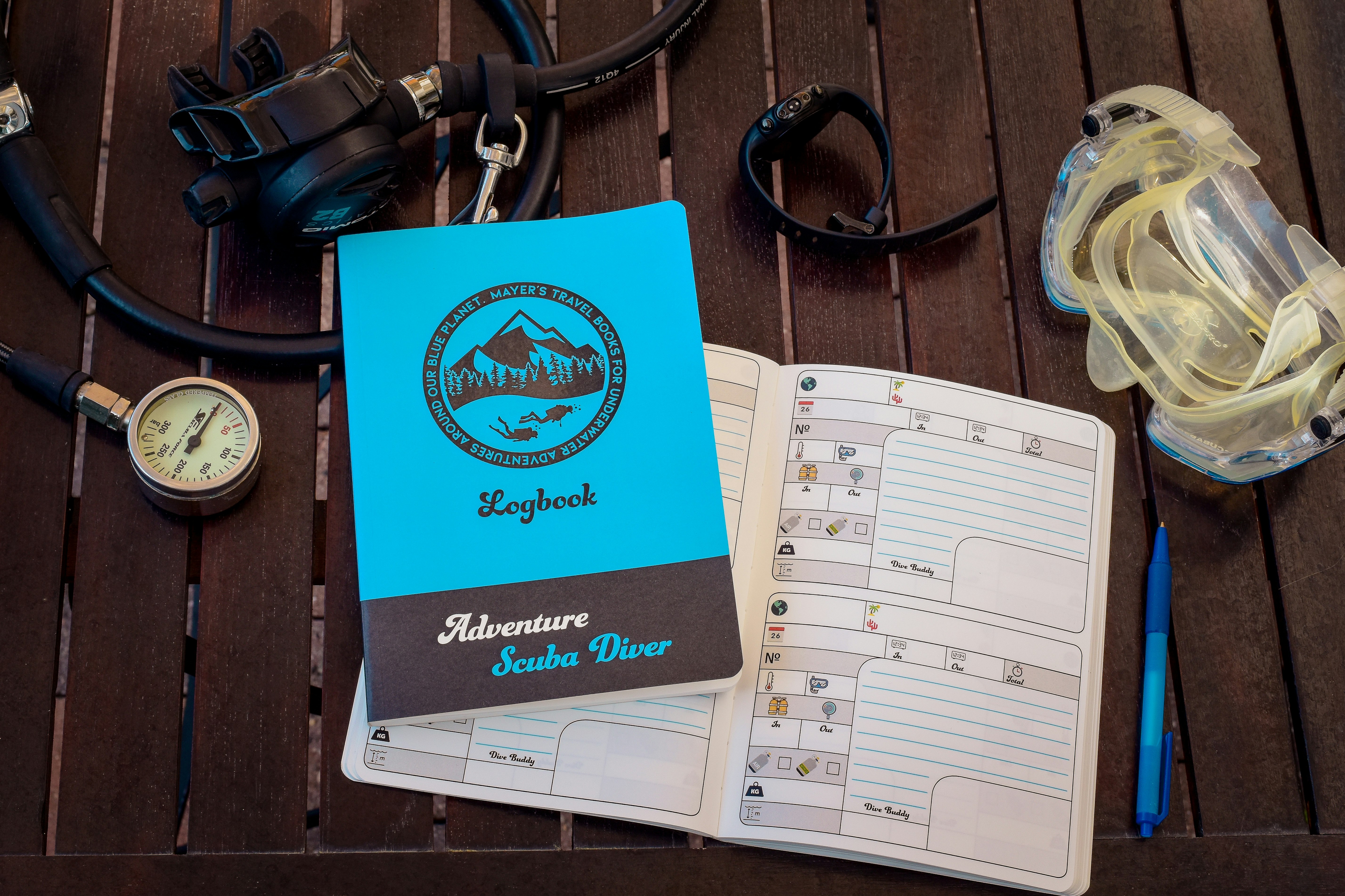 Mayer's travel books for underwater adventures around our blue planet