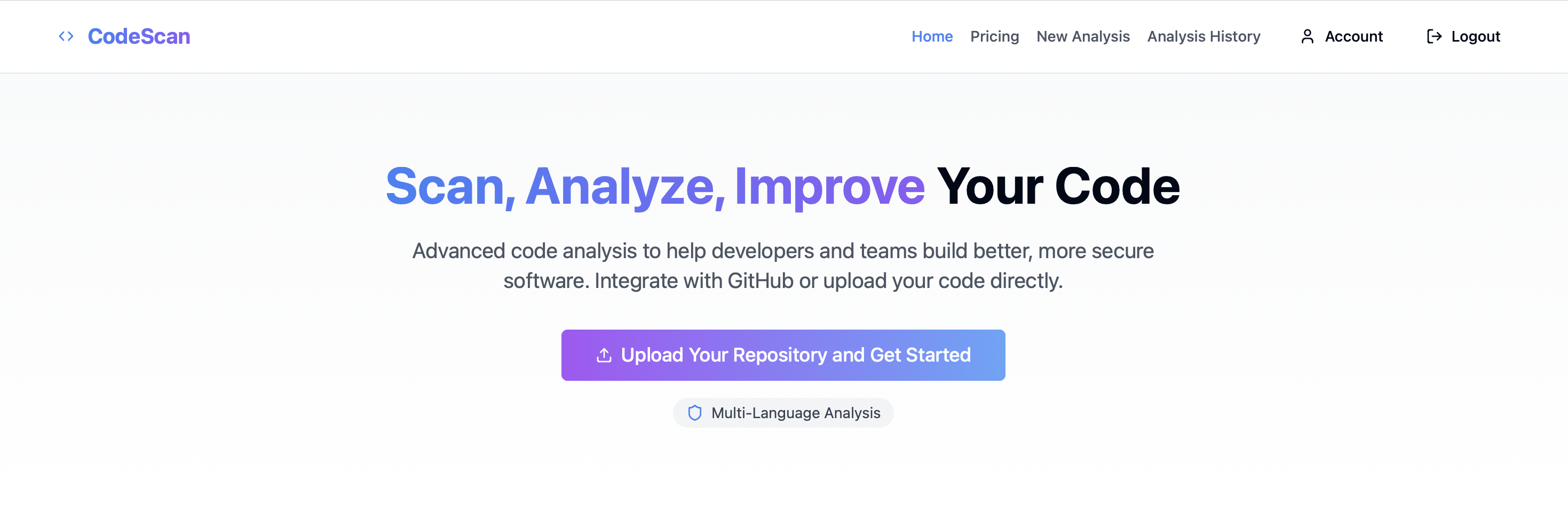 Codecan - Gelecekteki siber tehditleri önlemek için kodunuzu tarayın ve sabitleyin. medya 1