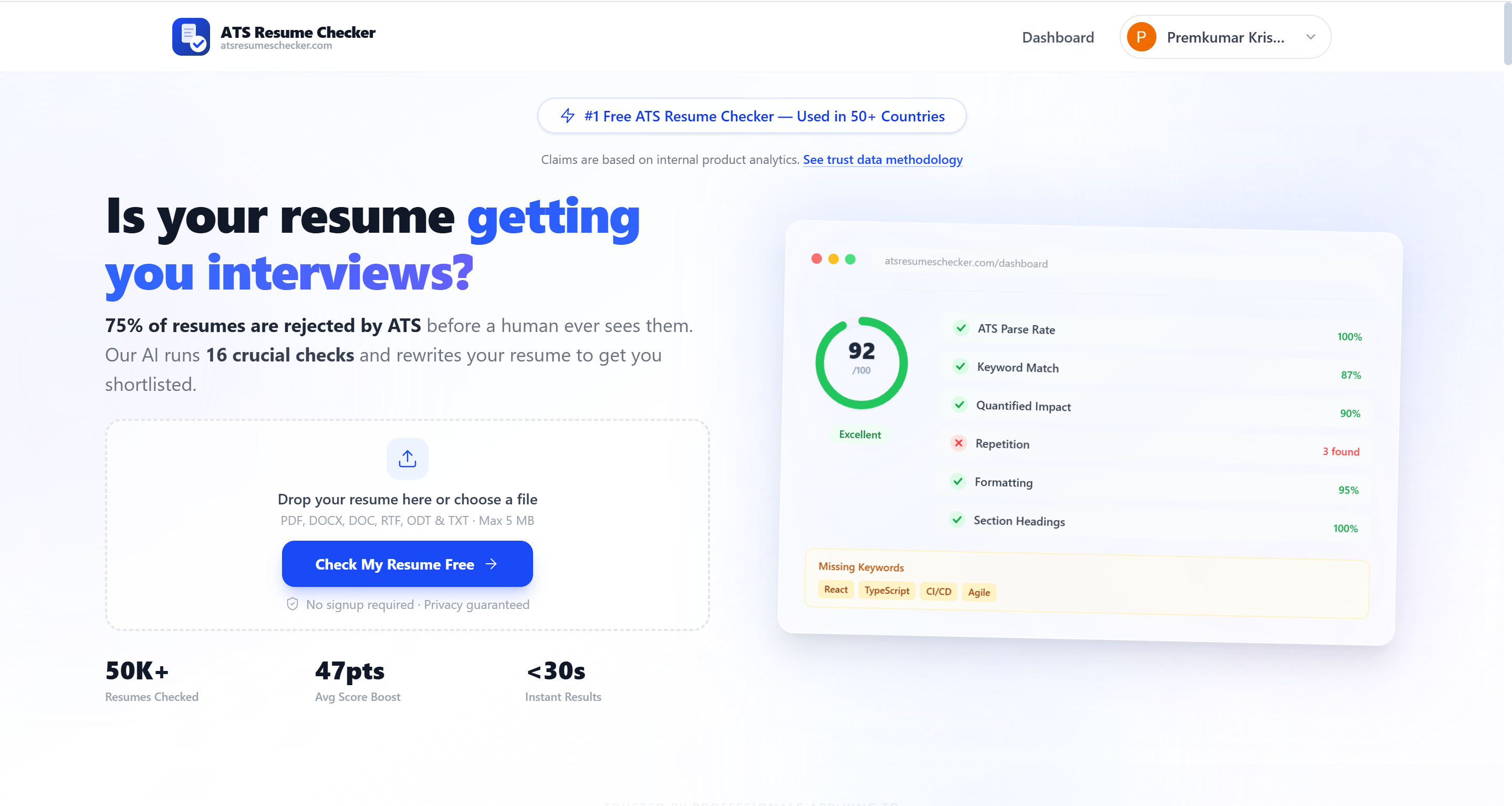 ATS Resume Checker gallery image