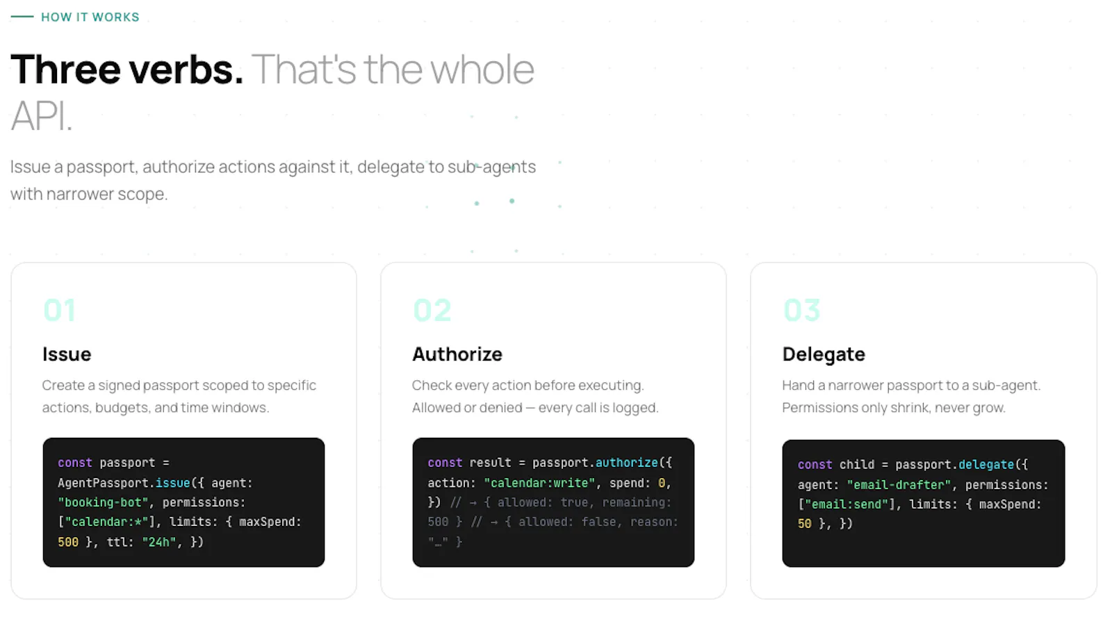 Agent Passport screenshot 3