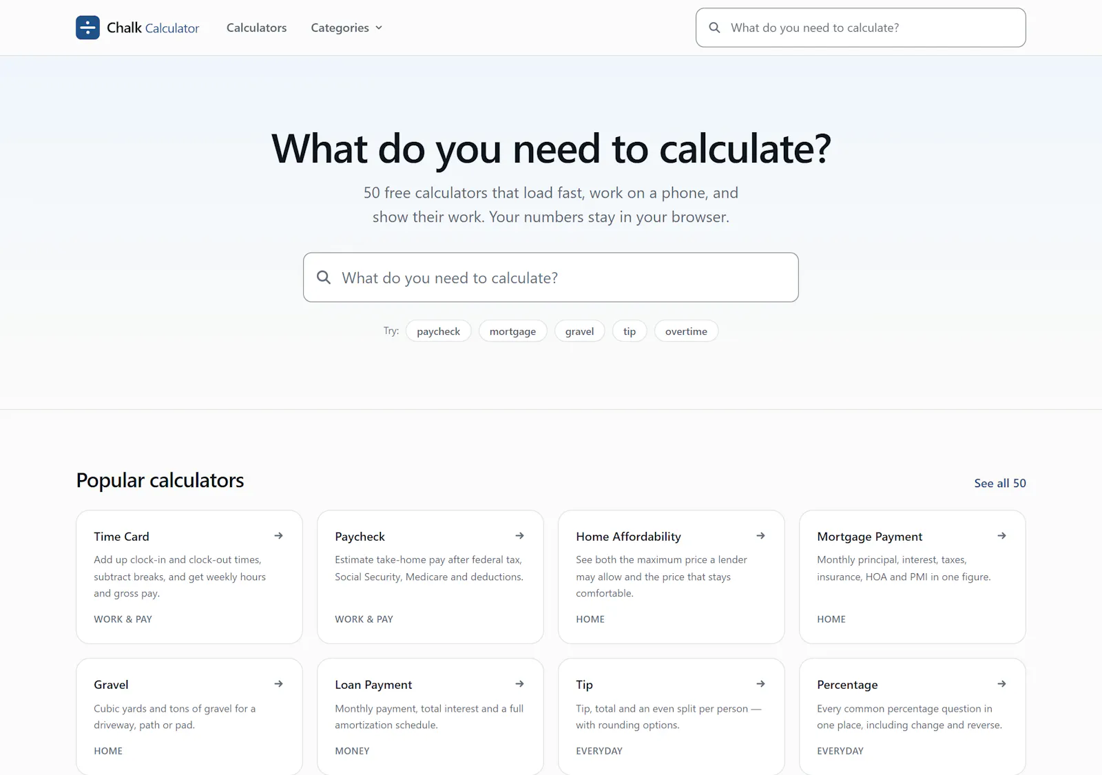 Chalk Calculator screenshot 5