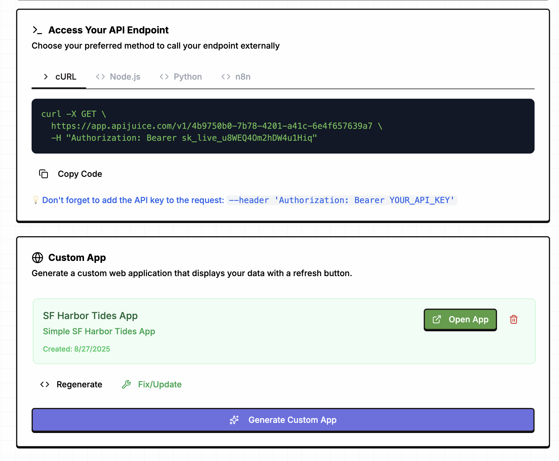 Apijuice - Crea un'API per qualsiasi cosa in pochi secondi media 3