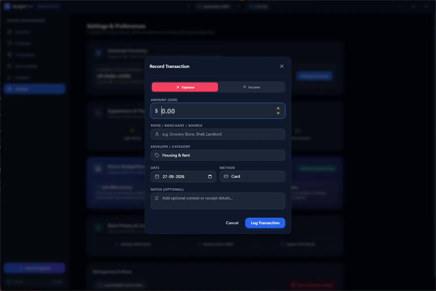 BudgetFlow gallery image