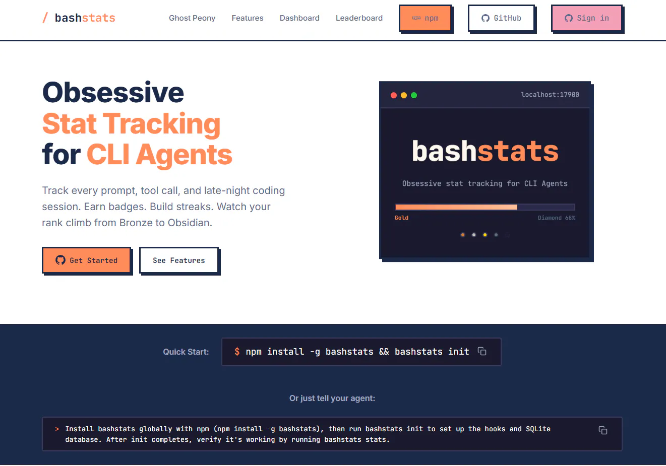Bashstats gallery image