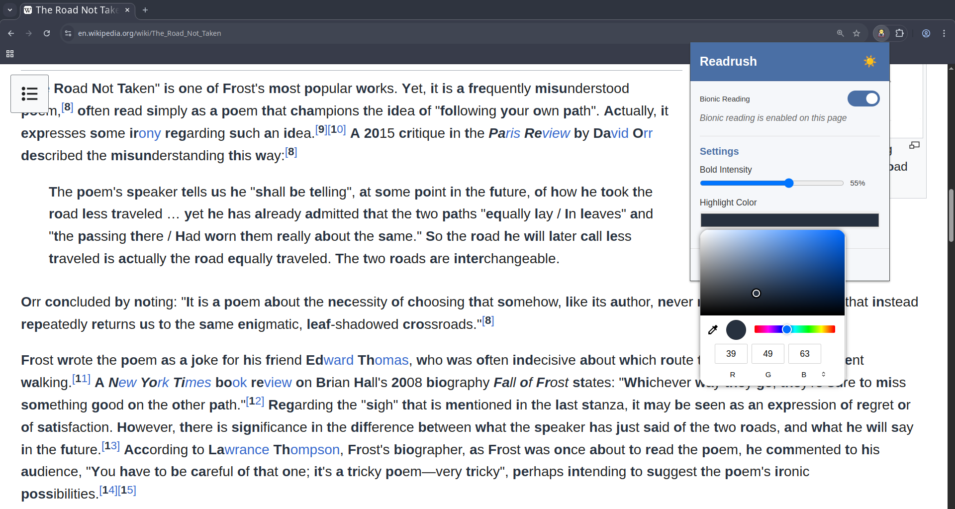 ReadRush (Webapp and Extension) gallery image