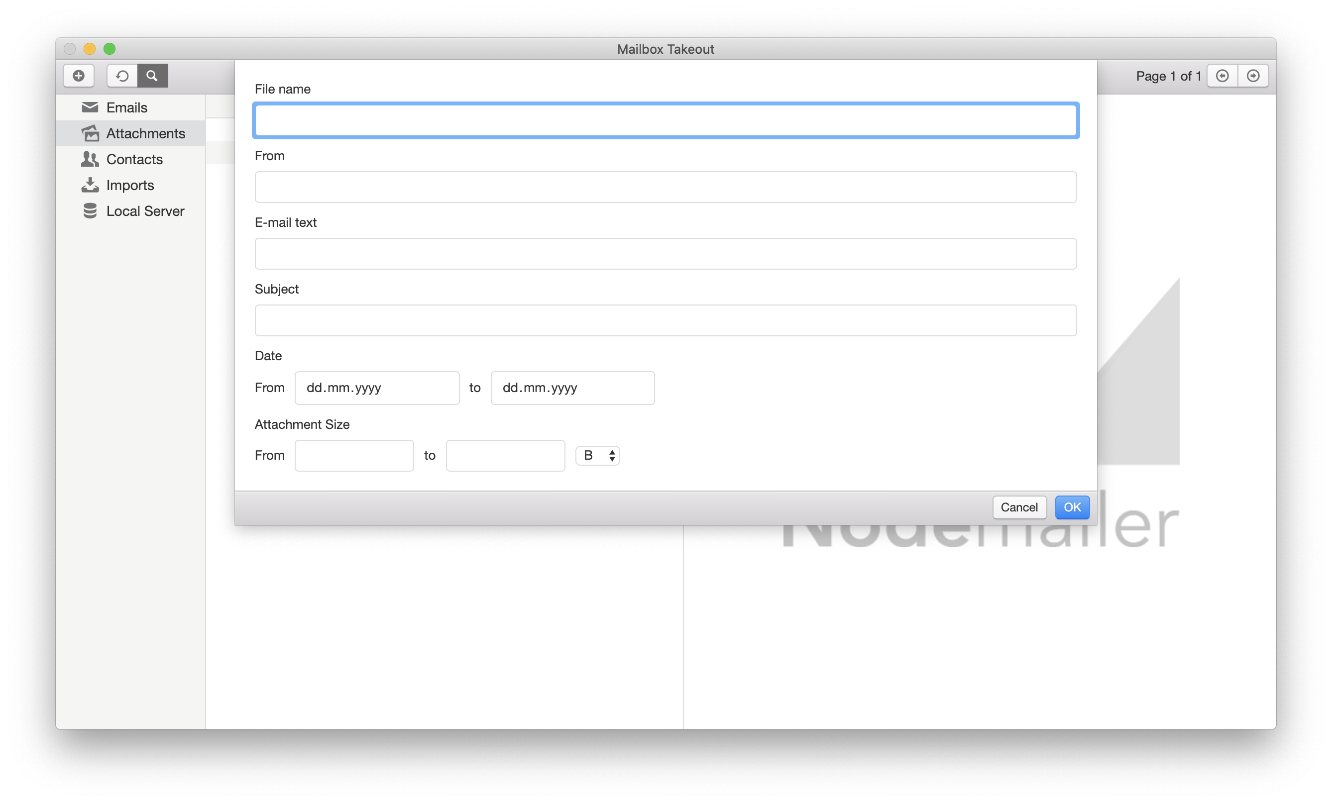 NodemailerApp gallery image