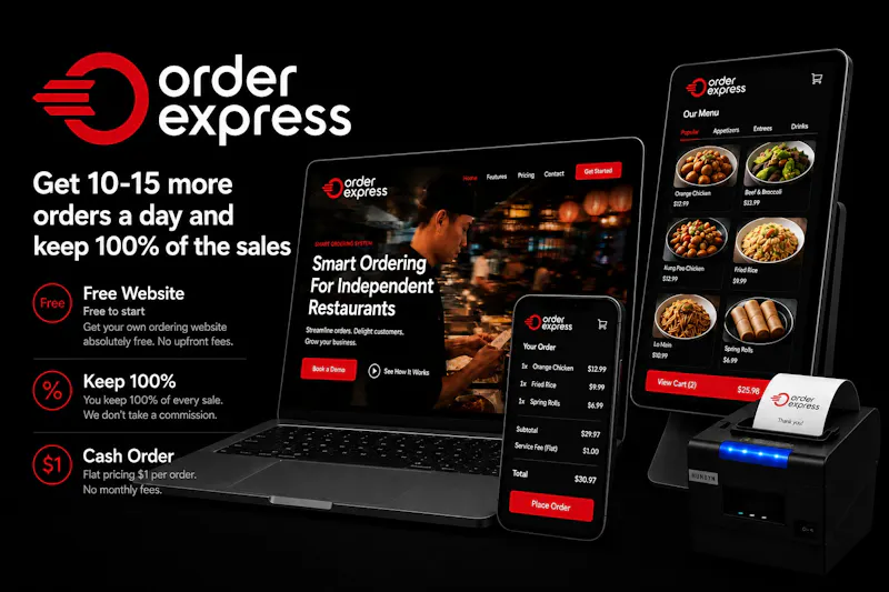 Order Express - Own your  website screenshot 1