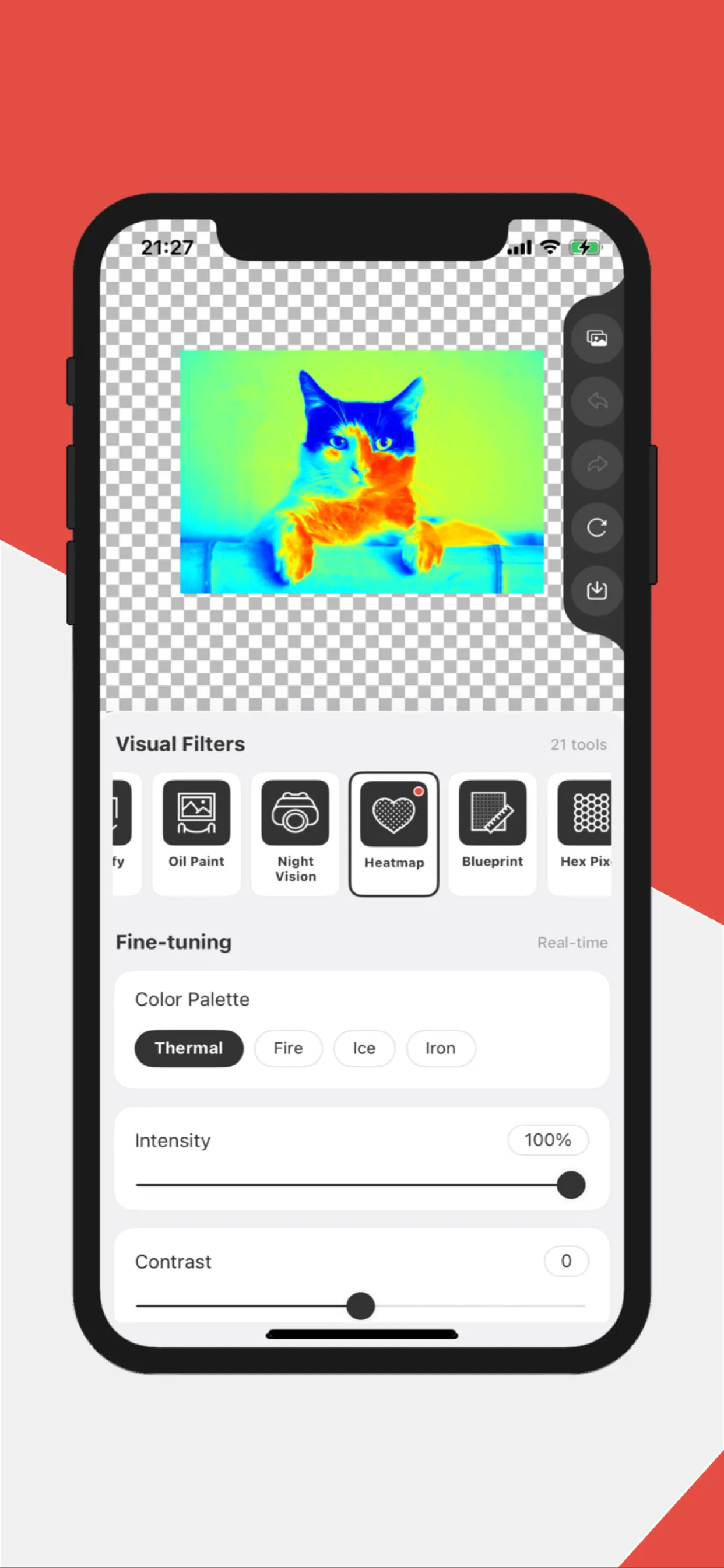 Zero Pixel: Photo Art Studio for iPhone gallery image