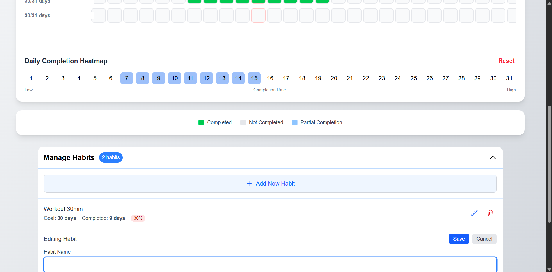 Track Habits gallery image