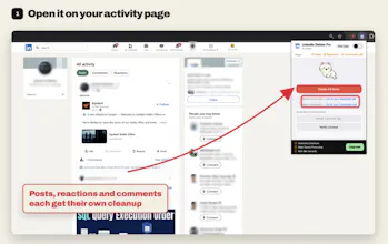 LinkedIn Post Deleter & Unliker Pro gallery image