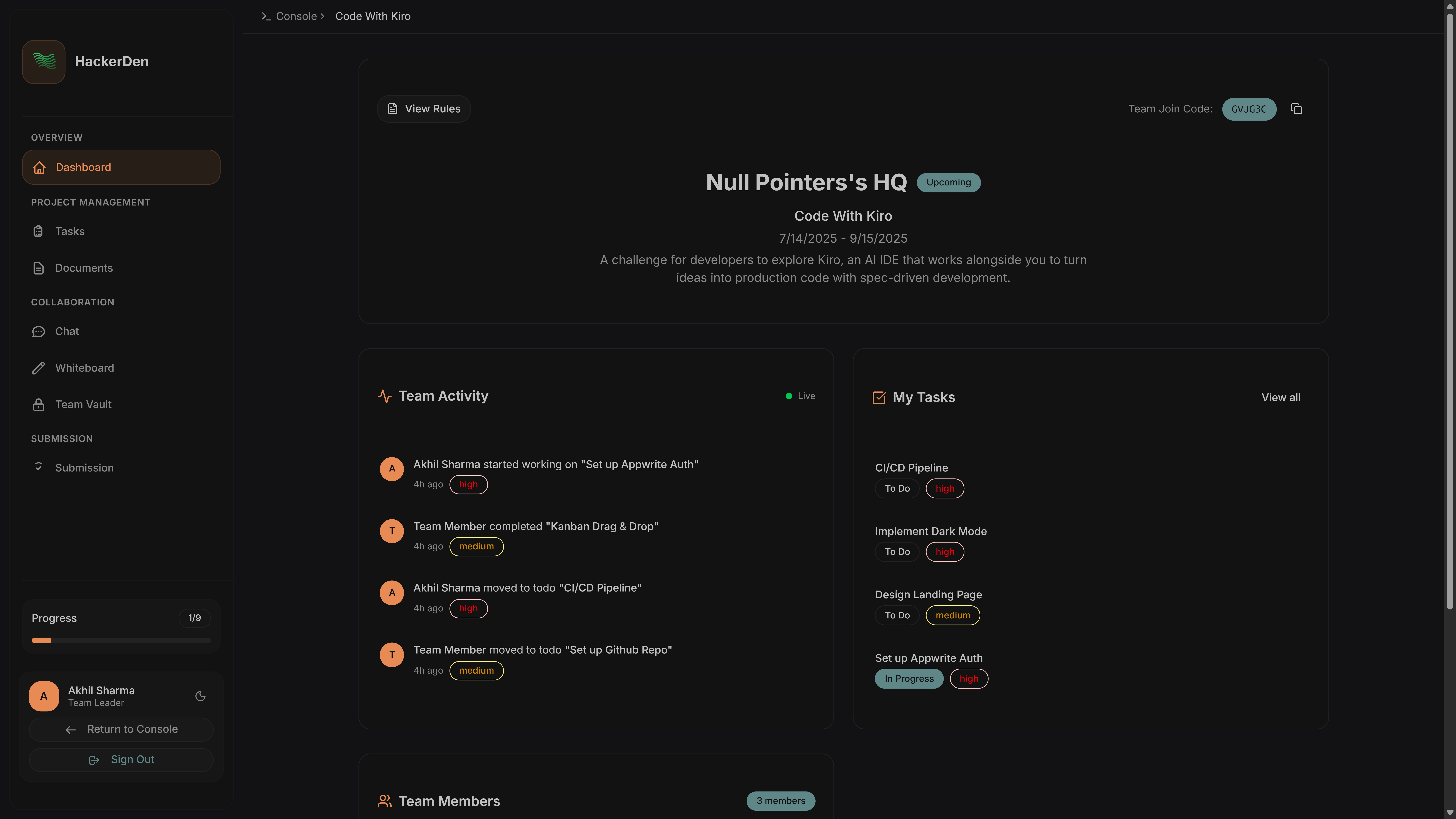 hackerDen gallery image