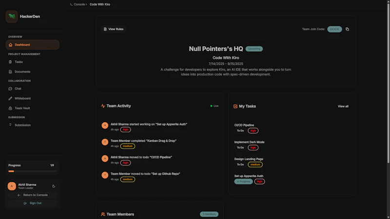 hackerDen screenshot 9