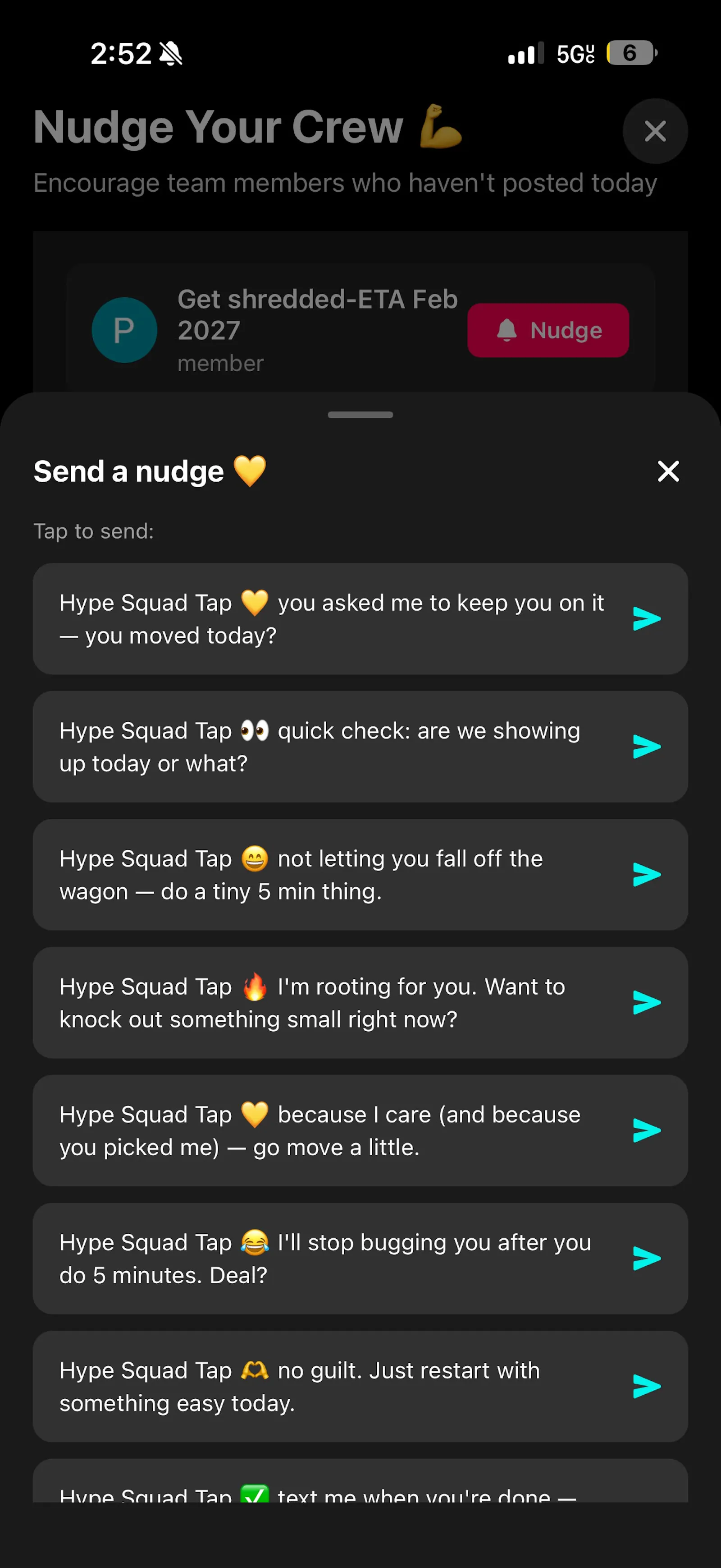WeSweat screenshot 5
