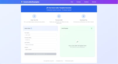 Cover Letter Creator gallery image