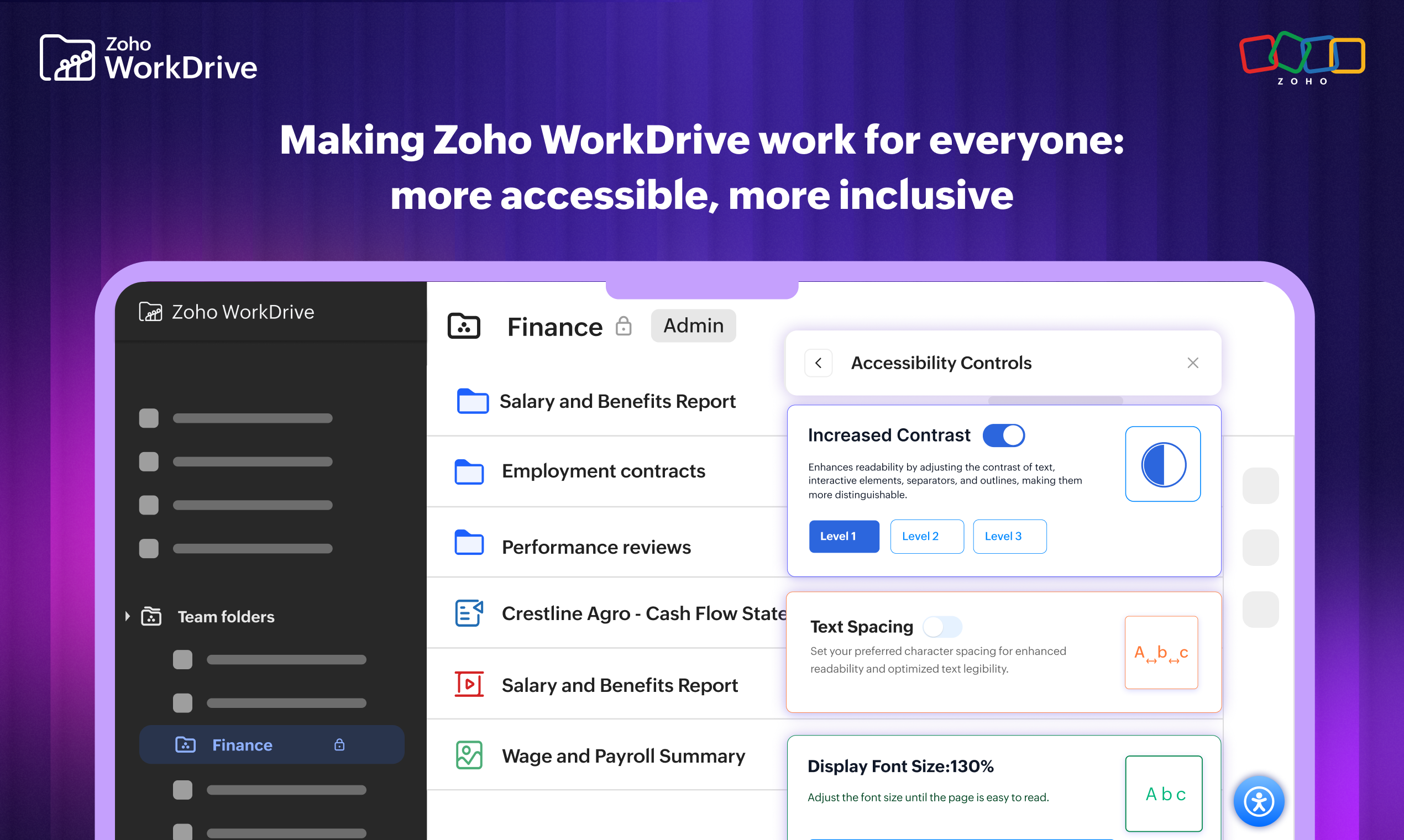 Zoho WorkDrive 6.0 (Phase 1) gallery image