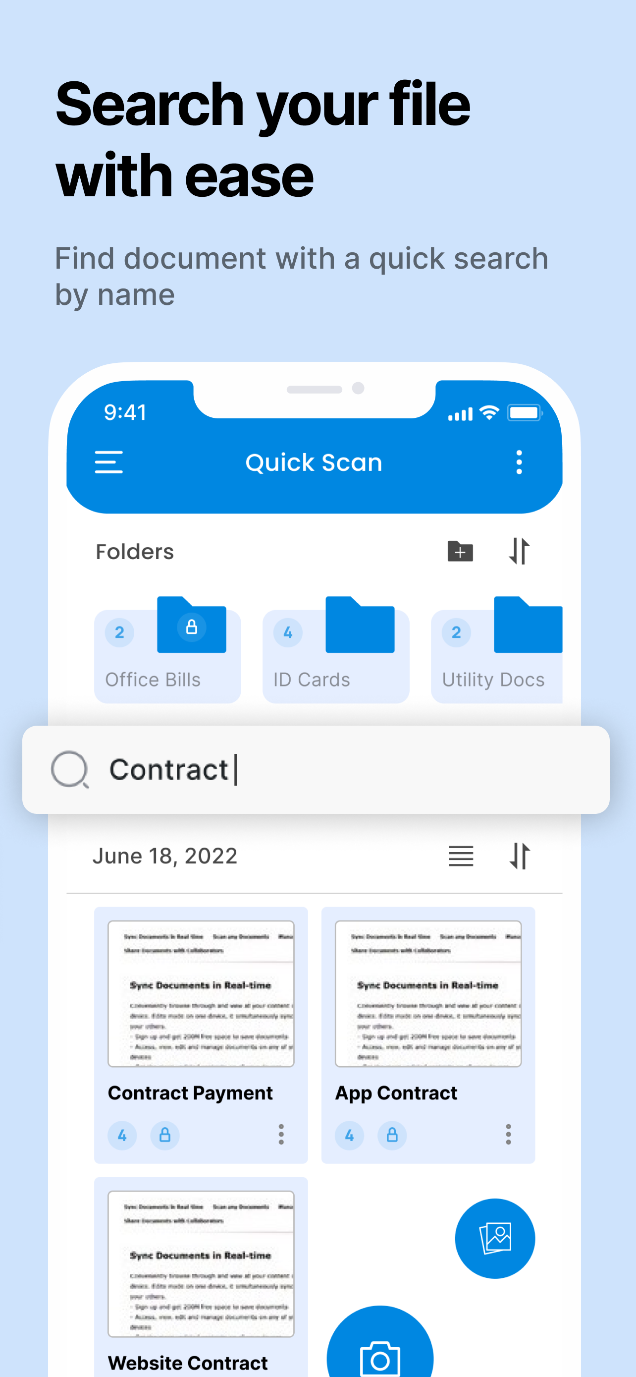 QuickScan: Document Scanner - Documentscanner -app voor iPhone & Android om Doc naar PDF te scannen media 6
