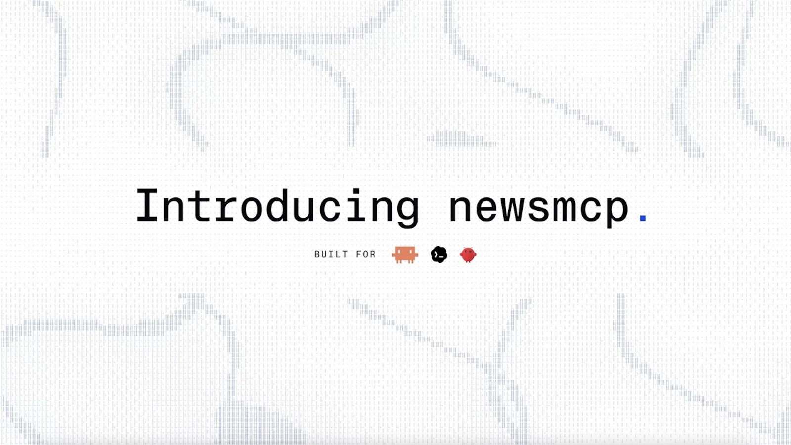 NewsMCP screenshot 1 (video preview)