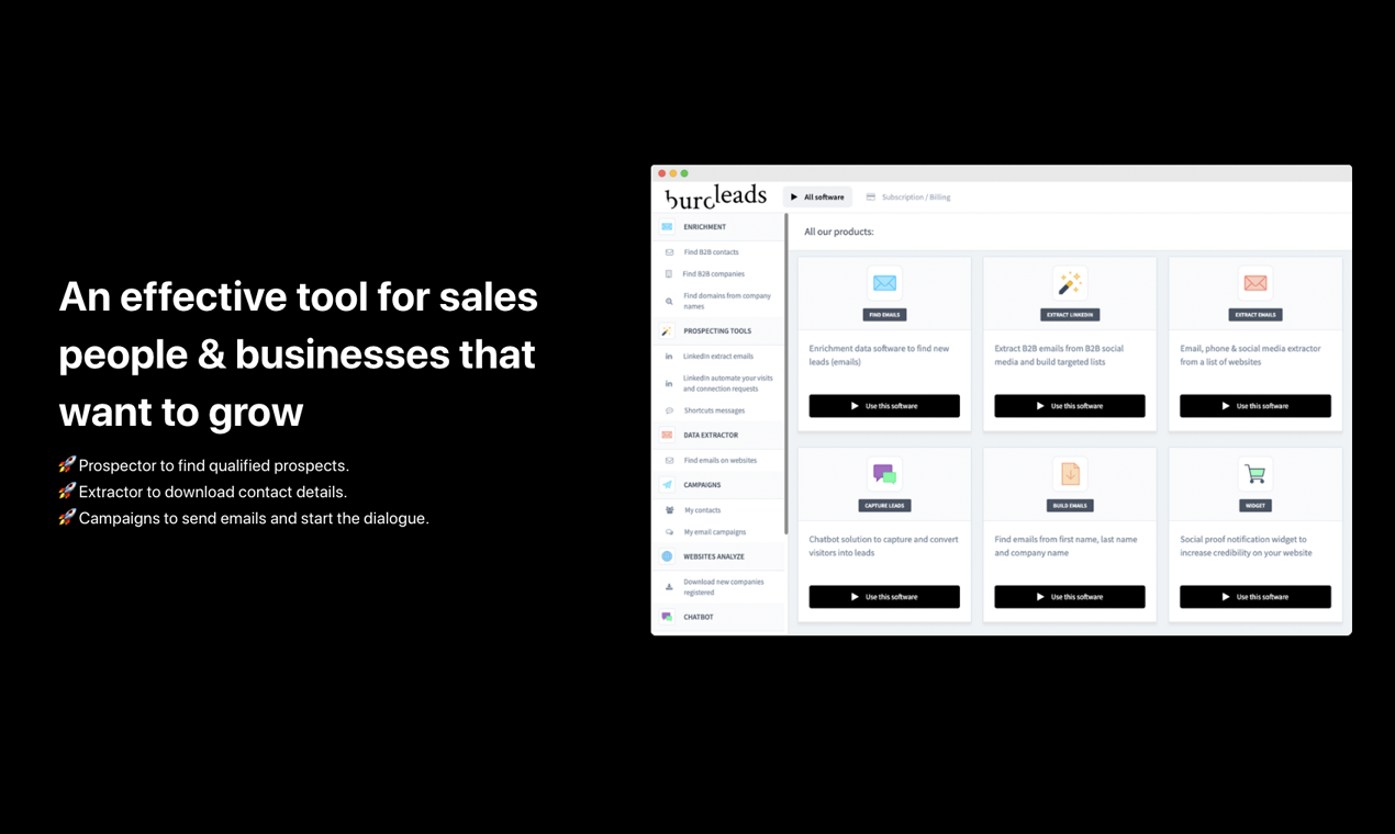 Buro Leads - Lead-gen On Steroids gallery image