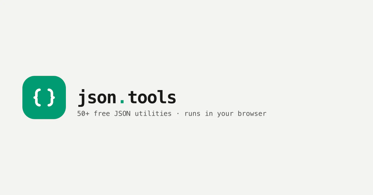 JSON Tools by Renderlog screenshot 1