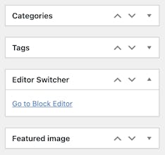 Classic Editor and Classic Widgets gallery image