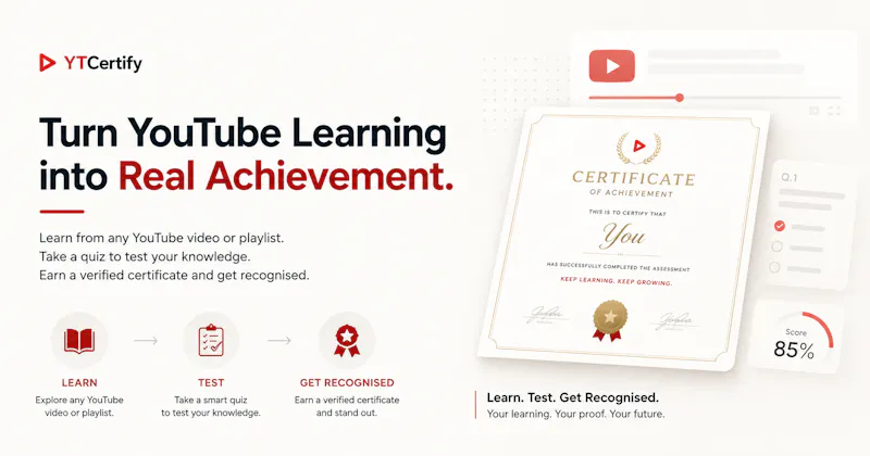 YTCertify screenshot 1