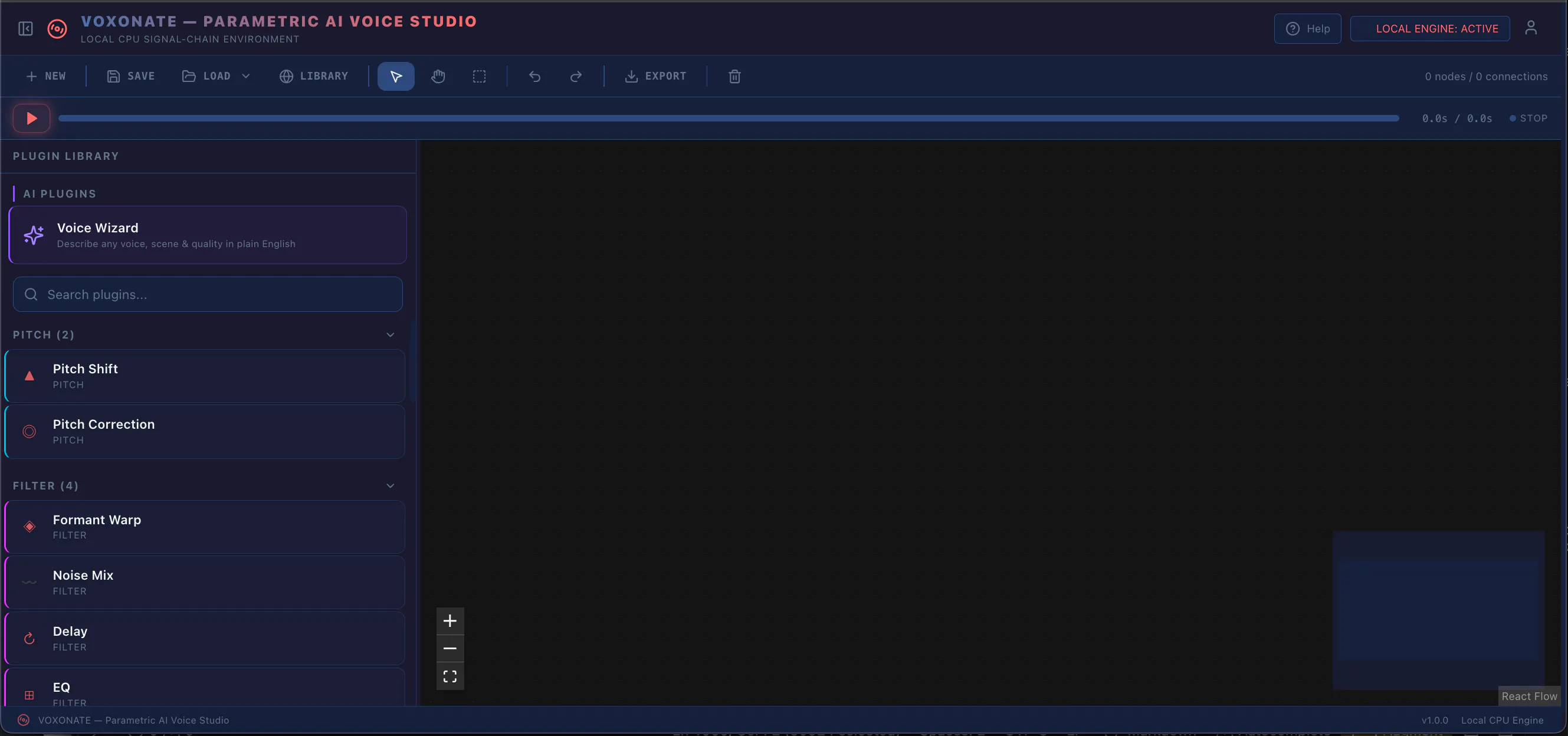Voxonate — Parametric AI Voice Studio gallery image