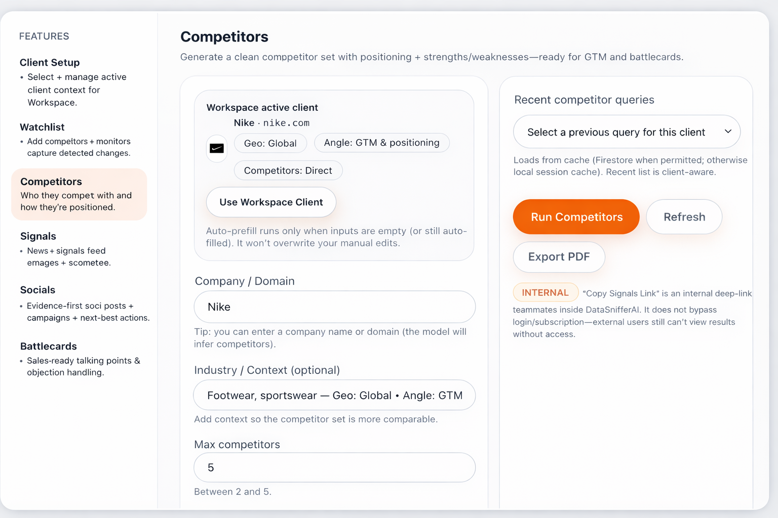 DataSnifferAI® gallery image