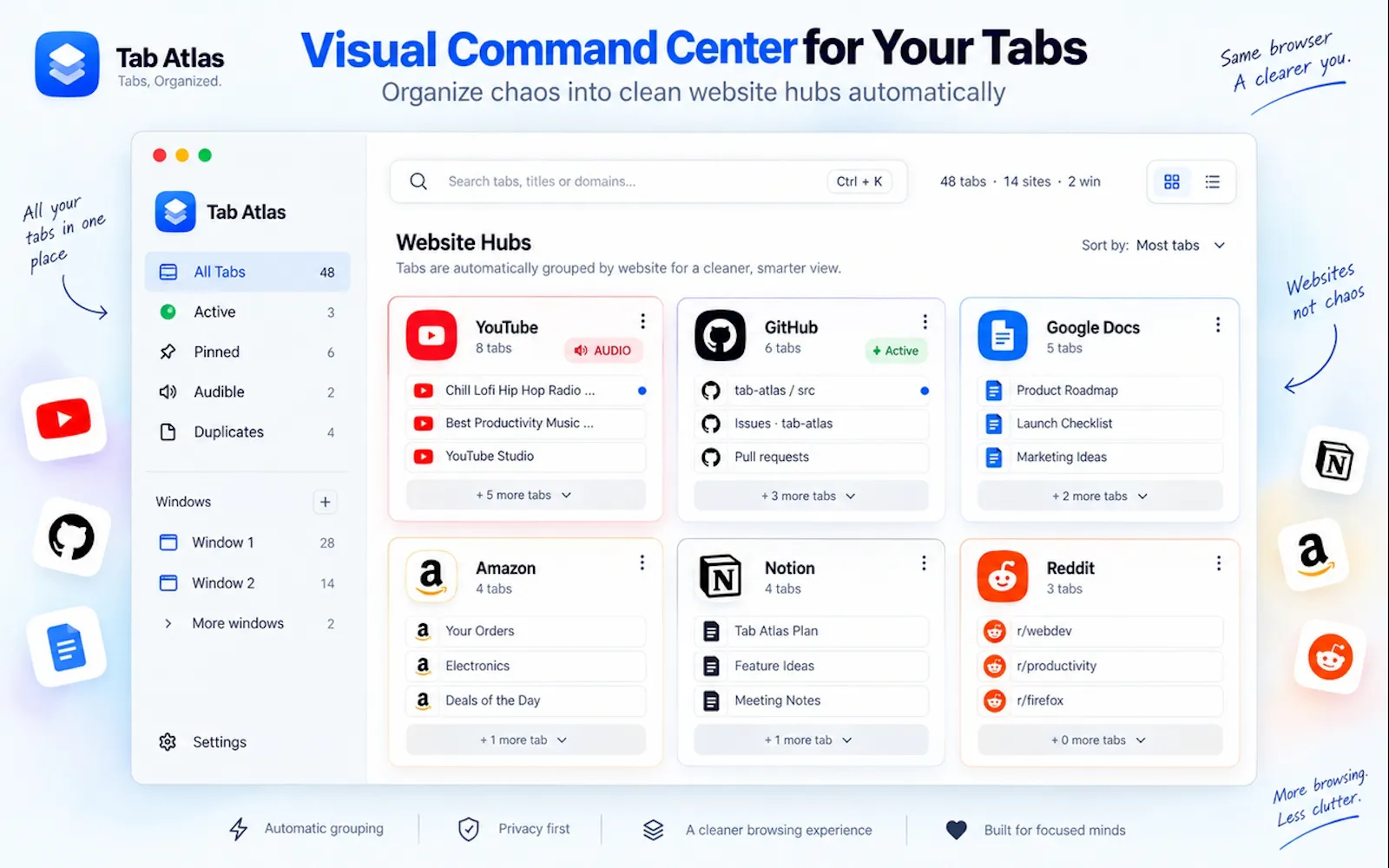 Tab Atlas screenshot 1