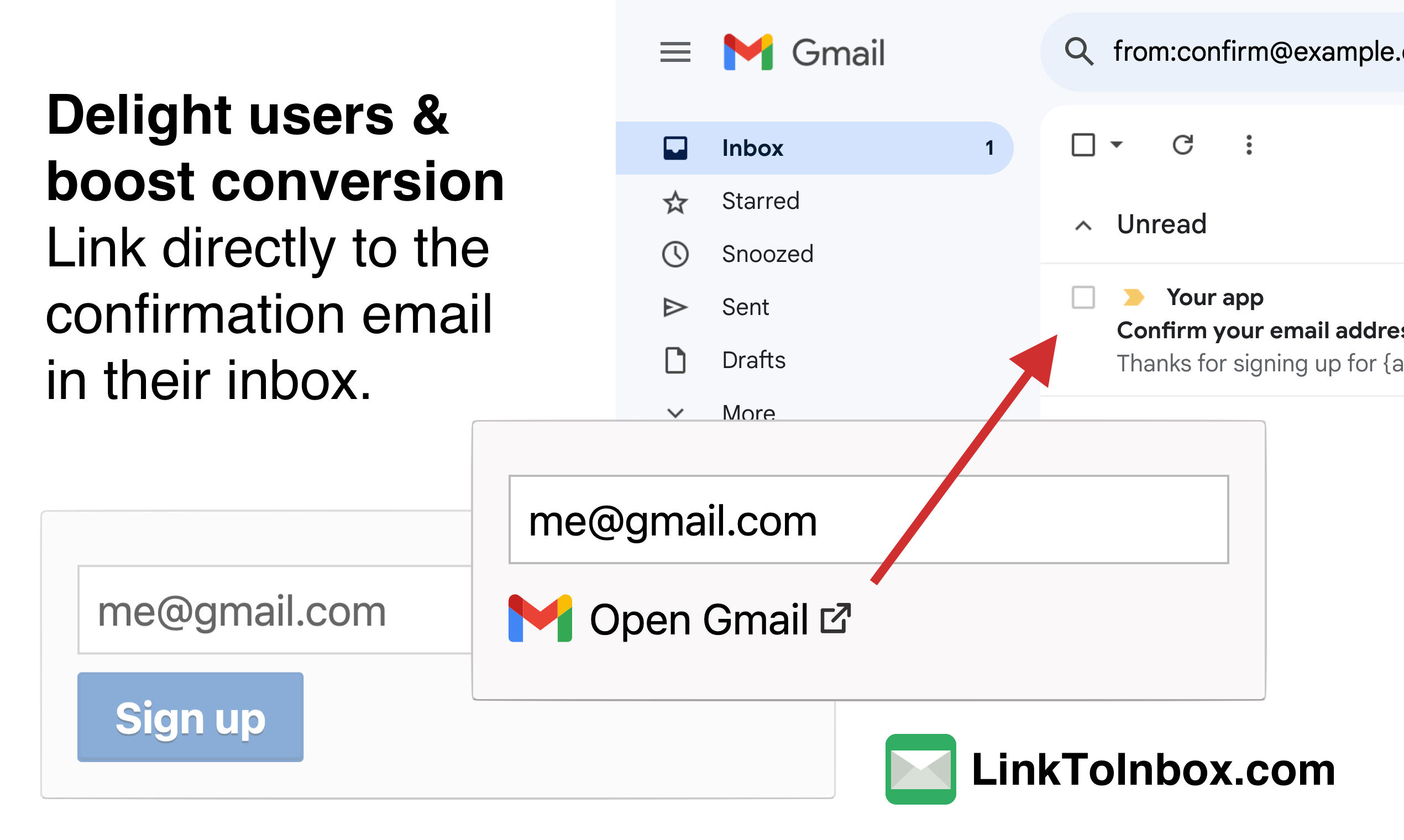 linktoinbox - การยืนยันอีเมลไม่เคยง่ายกว่านี้ media 1