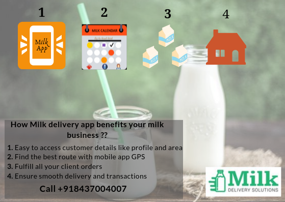 Dairy Products Delivery App - MDS