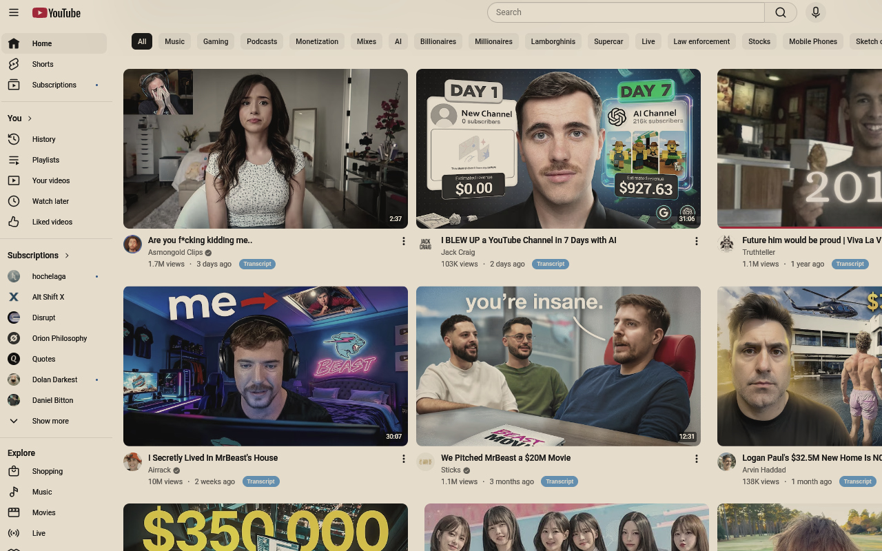ReadTube - Main product screenshot demonstrating key features and user interface