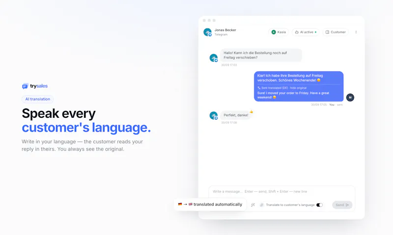 TrySales screenshot 2