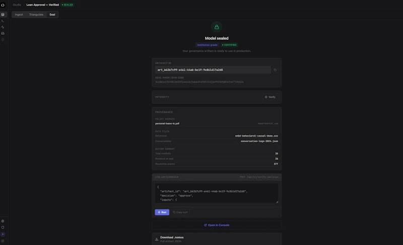 nomos screenshot 1