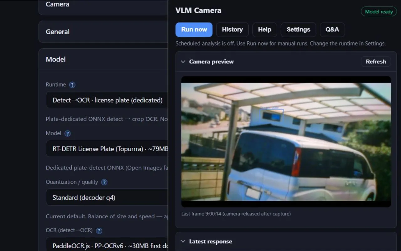 VLM Camera — Chrome 機能拡張 gallery image