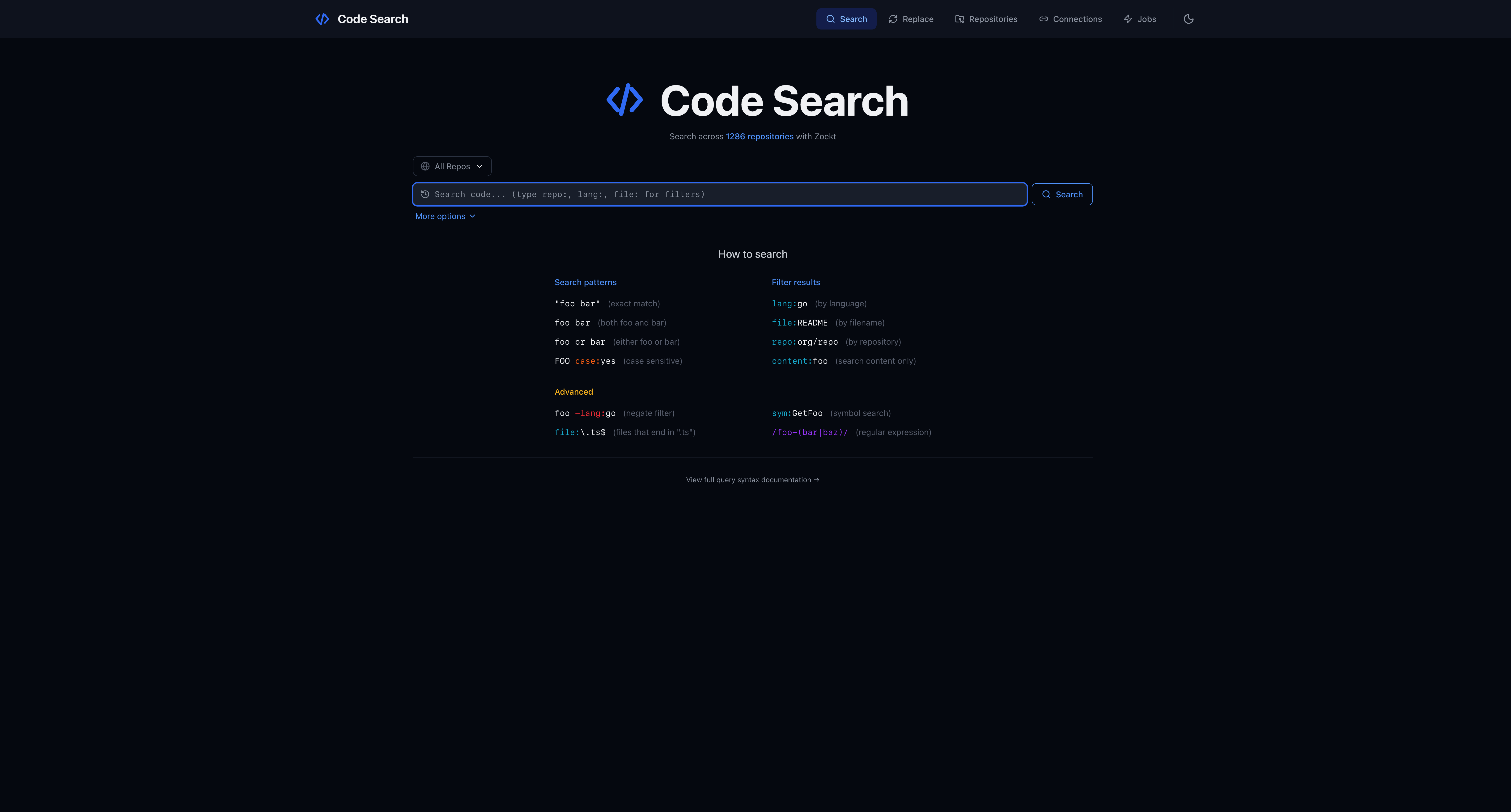 Code Search gallery image