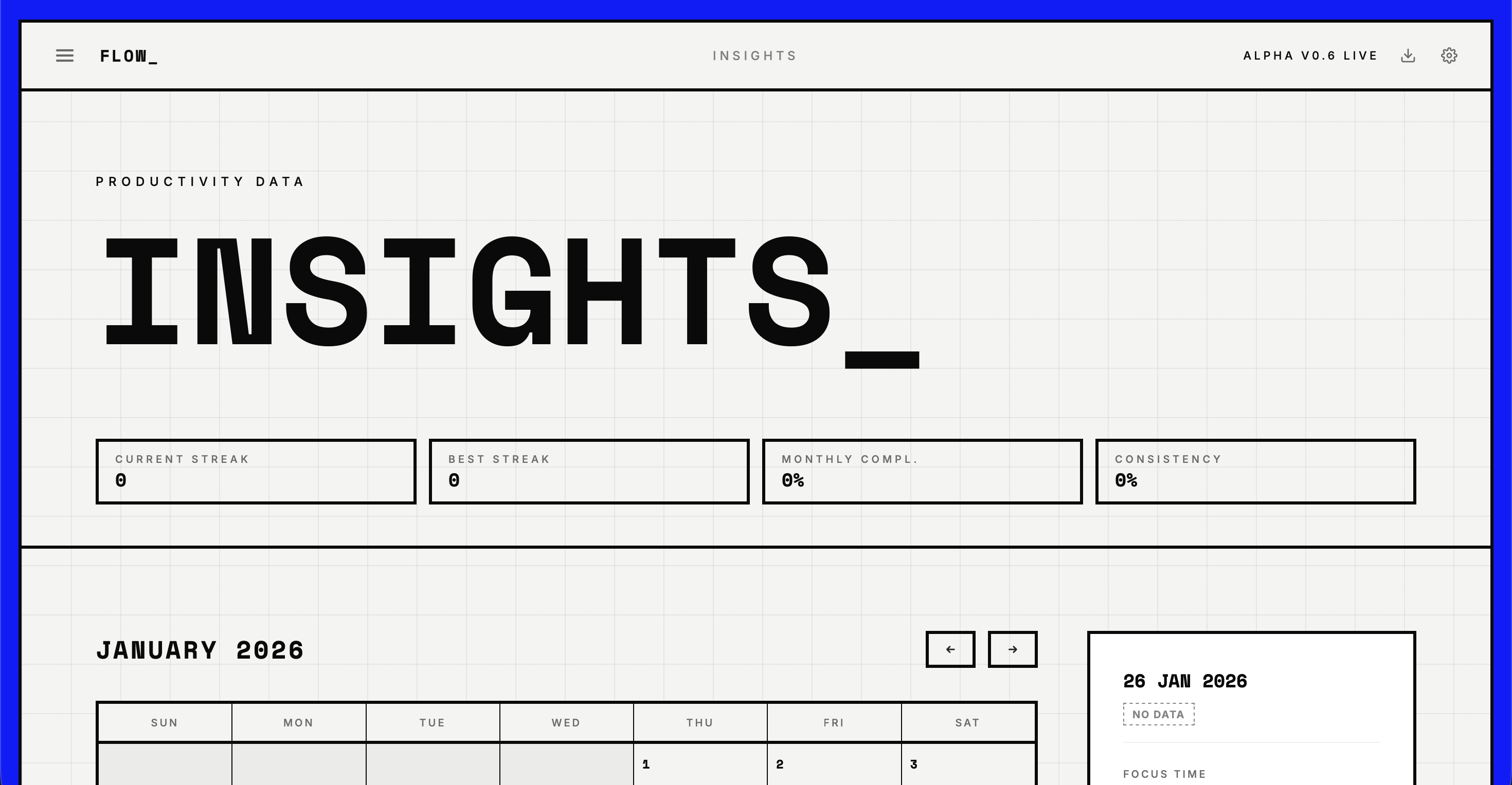 FLOW - Focus System - Screenshot 3 showing product features and functionality