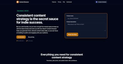Content Dreamer.ai gallery image