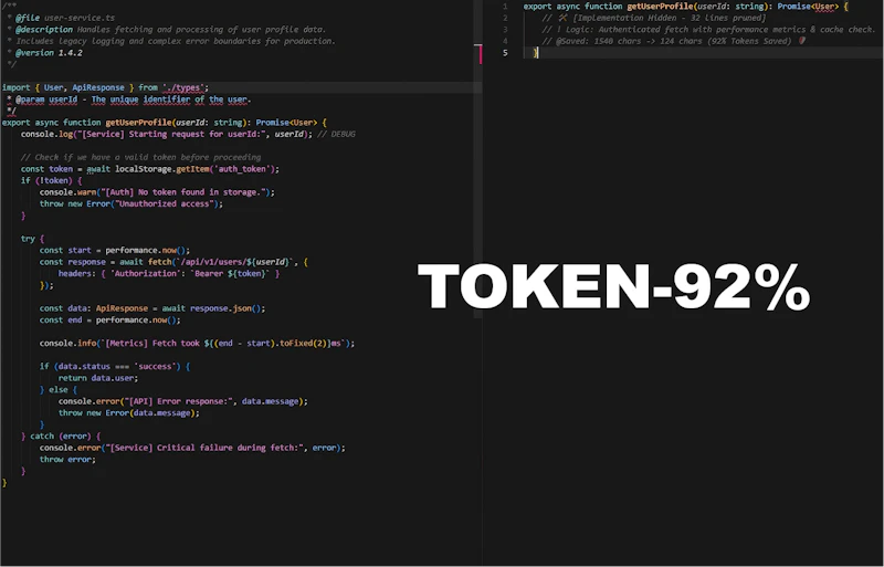 TokenCount Context Bundler screenshot 2